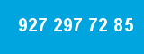 927 297 72 85 927 297 72 85